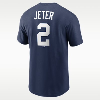 Derek Jeter New York Yankees Cooperstown Fuse Men's Nike MLB T